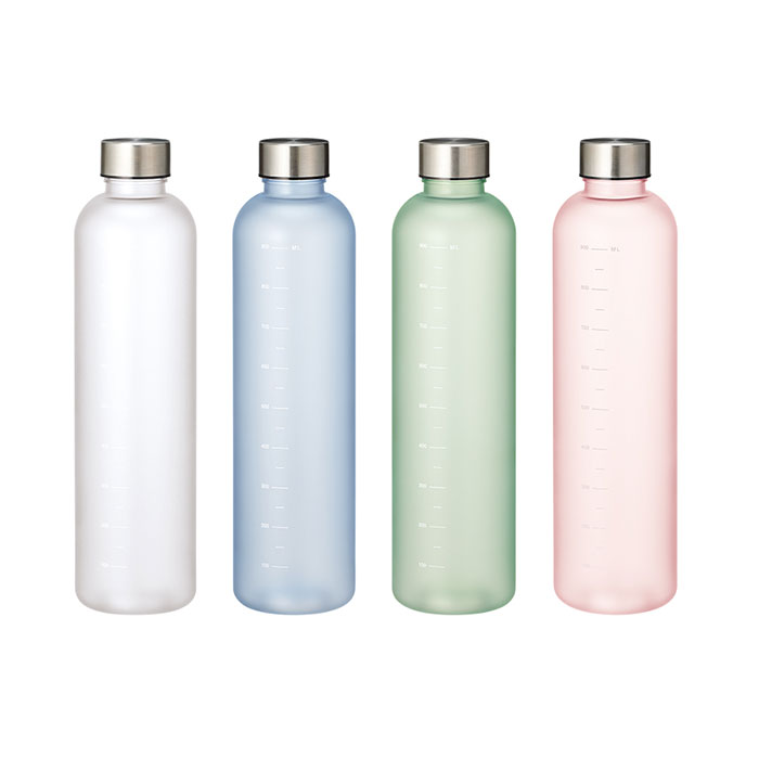 目盛り付き ボトル 水筒 通販 マグボトル マイボトル 大人用水筒 1l 直飲み 1000ml メモリ付き 半透明 おしゃれ シンプル 通勤 通学 ジム スポーツ 目盛り付き |  | 11