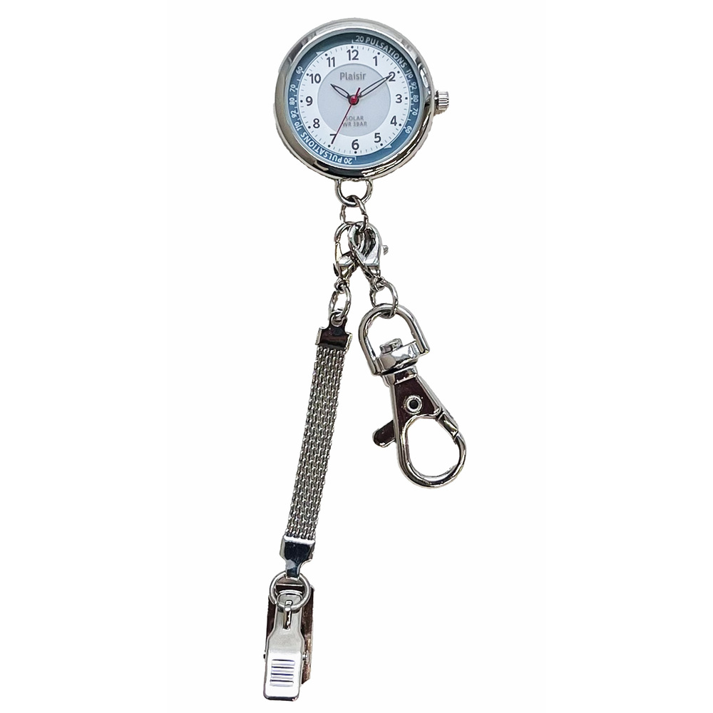 時計 plaisir 時計 通販 懐中時計 チェーンウォッチ ナースウォッチ ソーラー 3気圧防水 蓄光ダイヤル仕様 プレジール TSS-903 アナログ 3針 キーホルダー |  | 04