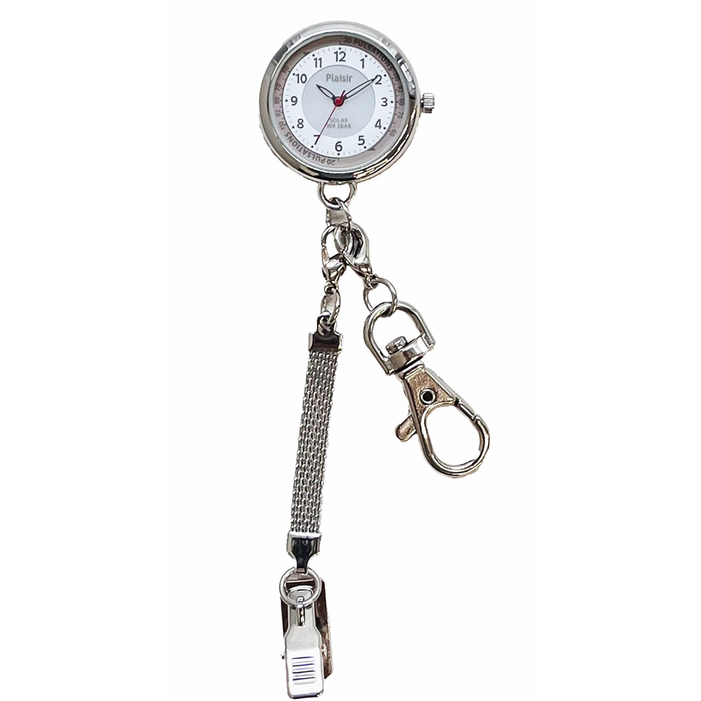時計 plaisir 時計 通販 懐中時計 チェーンウォッチ ナースウォッチ ソーラー 3気圧防水 蓄光ダイヤル仕様 プレジール TSS-903 アナログ 3針 キーホルダー |  | 02