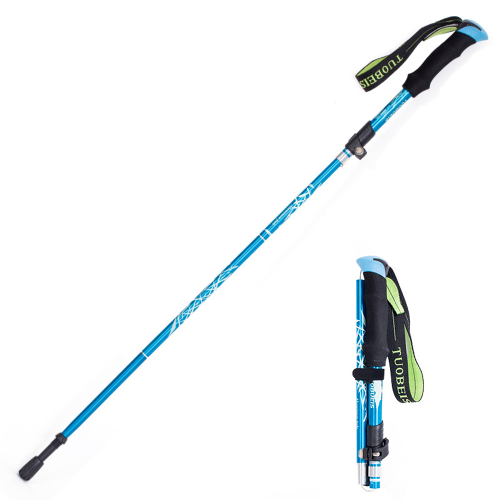 トレッキングポール 通販トレッキングポール 折りたたみ 登山ストック ステッキ ストック 杖 山登り アルミ製 軽量 持ち運び 収納ケース付き トレッキングステ | BACKYARD FAMILY | 05