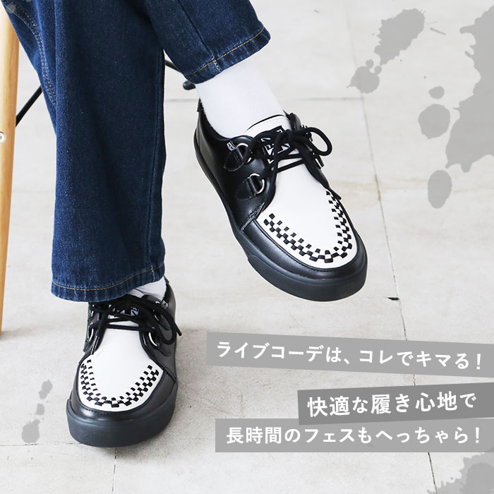 T.U.K ラバーソール TUK 通販 ティーユーケー D-Ring Sneaker 厚底靴