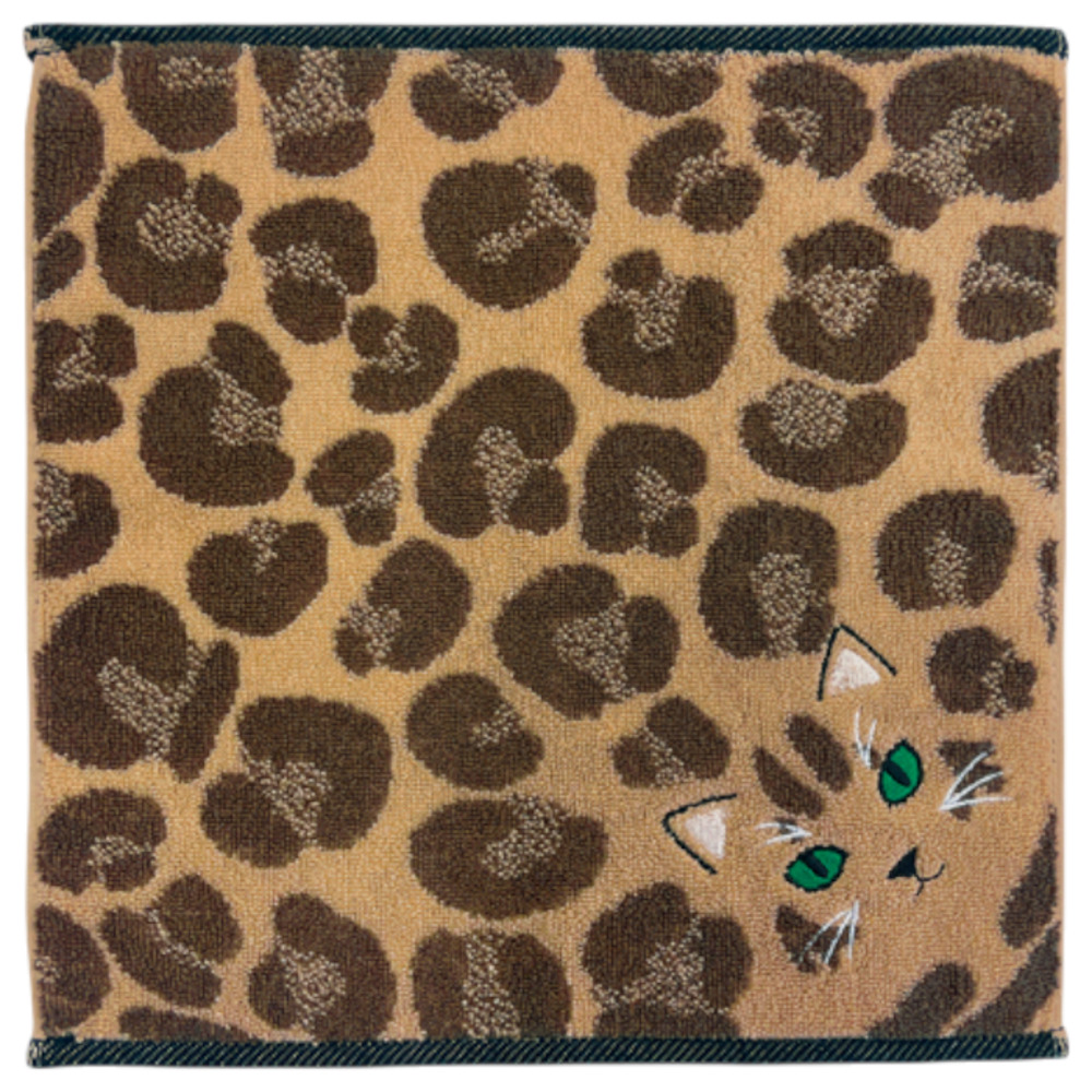 今治タオル ハンカチ 25cm×25cm 通販 日本製 プレーリードッグ UNJ-80 毛並みハンカチ タオルハンカチ ハンドタオル ハンカチタオル 猫 ねこ 刺繍 今治タオル |  | 06