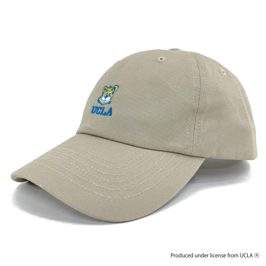 UCLA ユーシーエルエー 帽子 キャップ つば 通販 ぼうし ミリタリーキャップ ワークキャップ CAP サイズ調節可能 ロゴ プリント バックル付きベルト｜backyard｜04