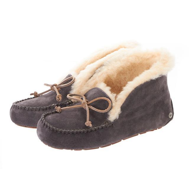 UGG モカシン 通販 おすすめ アグー 定番 アグ ブーツ モカシンシューズ レディース ファー ボア Alena