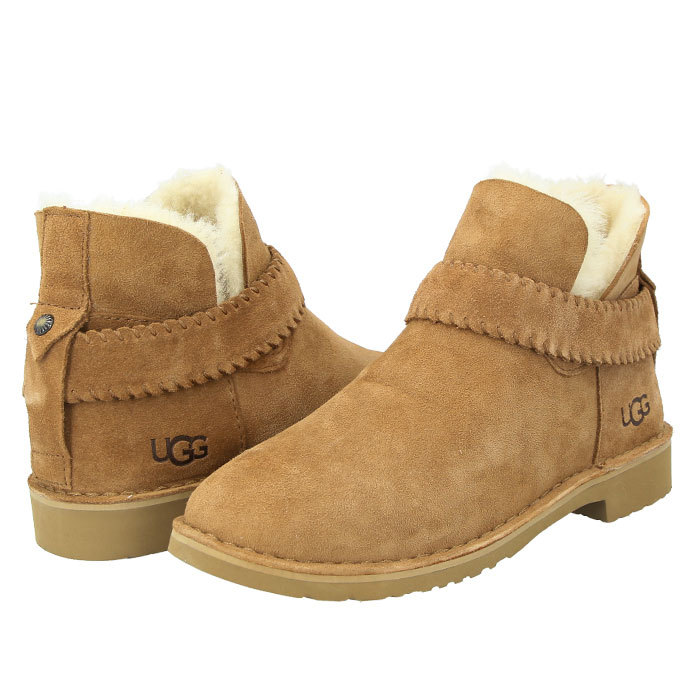 UGG ブーツ 通販 レディース ムートンブーツ シープスキン アーモンド