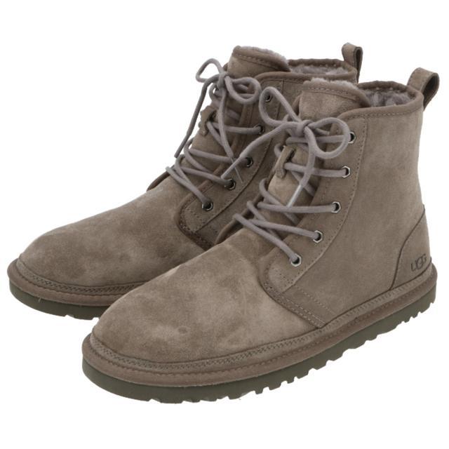 ugg メンズ ブーツ 通販 HARKLEY 1016472 ハークレー ブランド アグ クラシックブーツ スエード レースアップ ムートン ふかふか クリスマス プレゼント｜backyard｜03