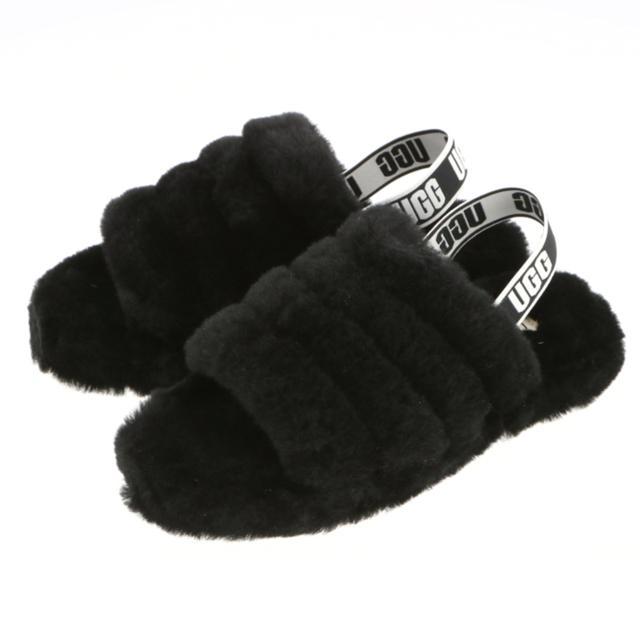 ugg サンダル ファー 好評 フラッフ イヤー スライド FLUFF YEAH SLIDE 1098494K ブランド アグ レディース つっかけ  コンフォートサンダル ムートン