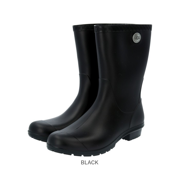 UGG レイン　スノー　ブーツ　24cm ブラック　新品　7 UGG ugg 通販ugg ブーツ アグ レインブーツ マット pvc 約 22cm