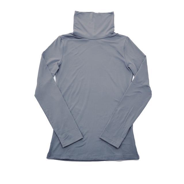 裏起毛 カットソー 大きいサイズ レディース 通販 あったか 暖か 暖かい インナー トップス タートルネック クルーネック Vネック ハイネック モコモコ 裏起毛 |  | 03