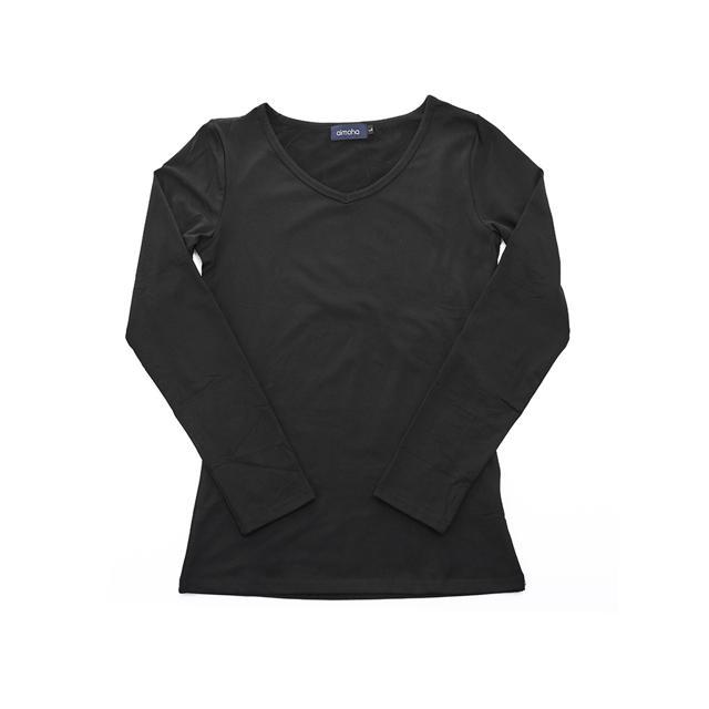 裏起毛 カットソー 大きいサイズ レディース 通販 あったか 暖か 暖かい インナー トップス タートルネック クルーネック Vネック ハイネック モコモコ 裏起毛 |  | 13