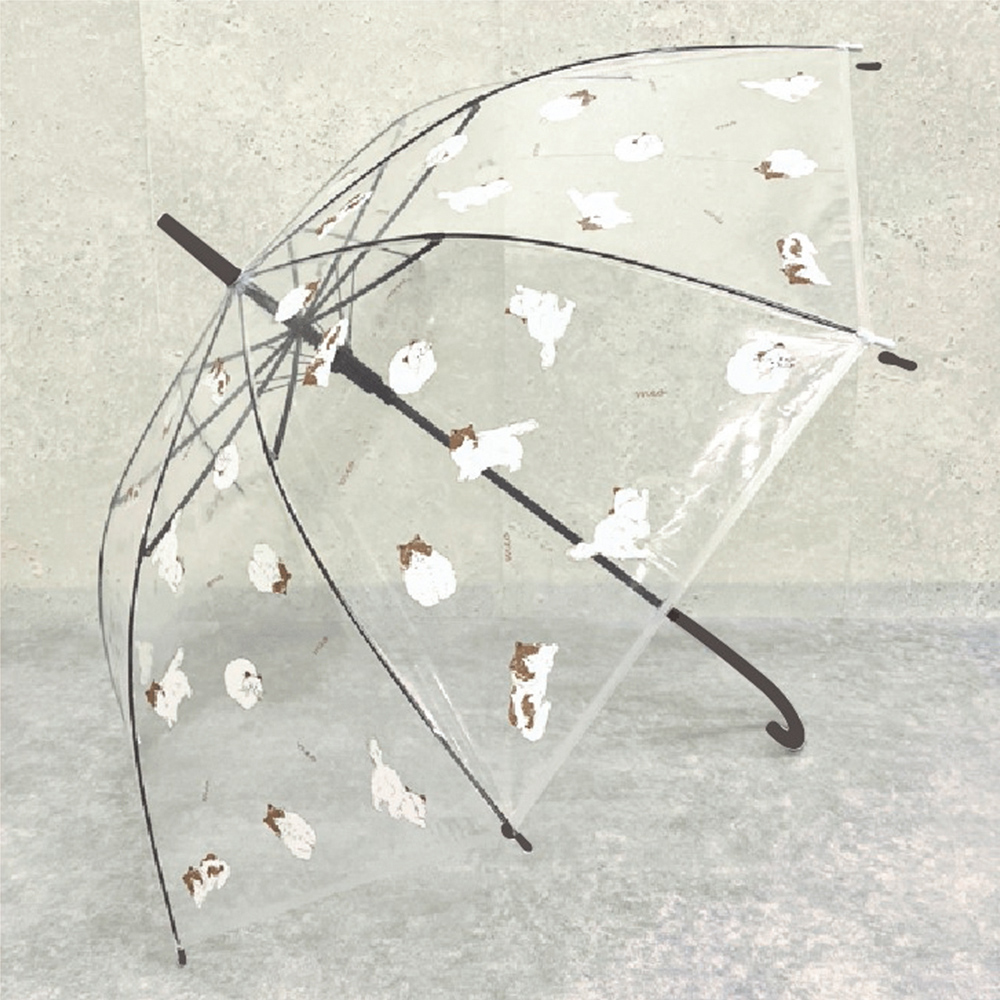 ビニール傘 レディース 通販 透明 傘 おしゃれ 長傘 耐風 雨傘 カサ かさ ビニール傘おしゃれ 58cm グラスファイバー骨 丈夫 ジャンプ ワンタッチ ビニール傘 |  | 02