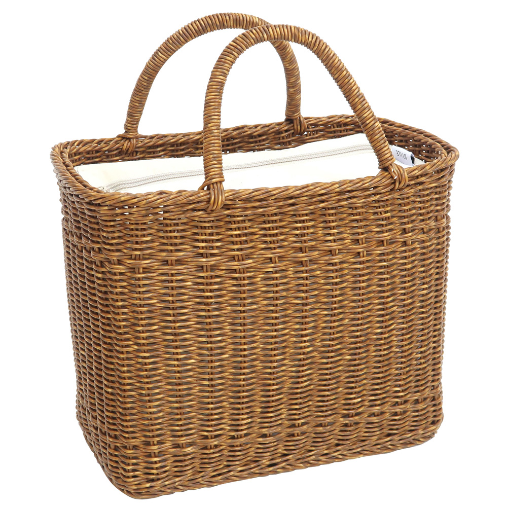 ユティル UTILE ユティル かごバッグ 通販 カゴバッグ ピクニッククーラーバッグ Lサイズ 籠バッグ ピクニックバッグ 手提げバッグ 保冷 保温 水洗い 洗える |  | 01