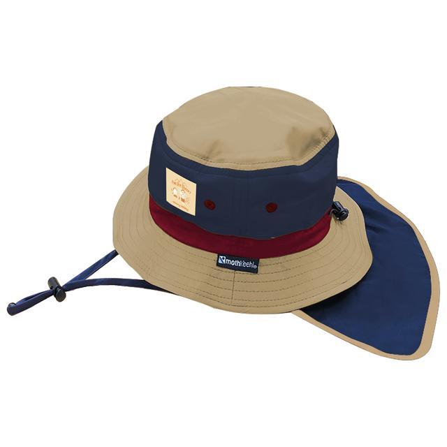 虫除け 帽子 キッズ 通販 uvカット帽子 アウトドア 男の子 女の子 ハット mothKeehi モスキート 虫よけ 天然由来 防虫 防蚊 はっ水 撥水 UV 98% カット 虫除け | ブランド登録なし | 03
