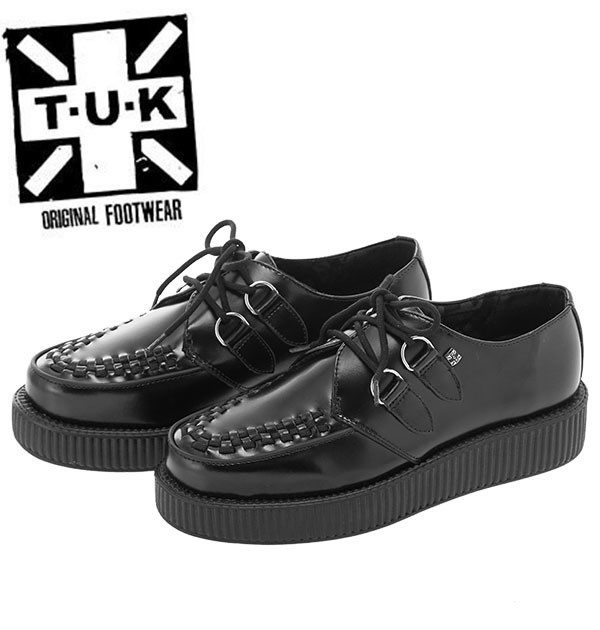 極美品 T.U.K 厚底ラバーソール ブラック EU43 送料無料 ll-factory_v7757