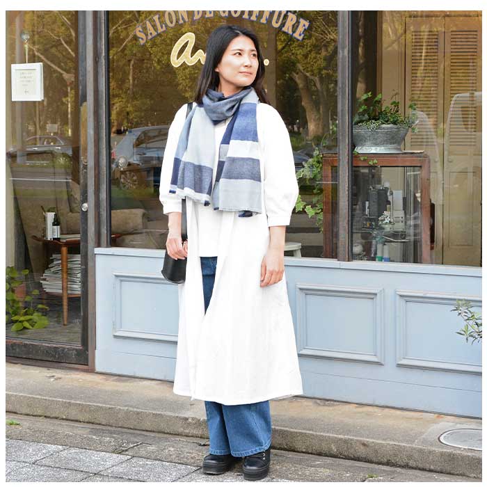 マフラー チェック レディース 通販 ストール スカーフ 今治 メンズ チェック柄 手洗い 洗える 洗濯 綿 コットン100% 日本製 冬小物 防寒 あたたかい マフラー |  | 12