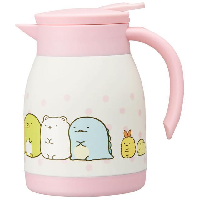 卓上ポット 保温 通販 おしゃれ 保温保冷 ポット 600ml 卓上ポット キャラクター グッズ 小さめ 一人暮らし ミッキー ミニー プーさん キティ 卓上ポット |  | 06