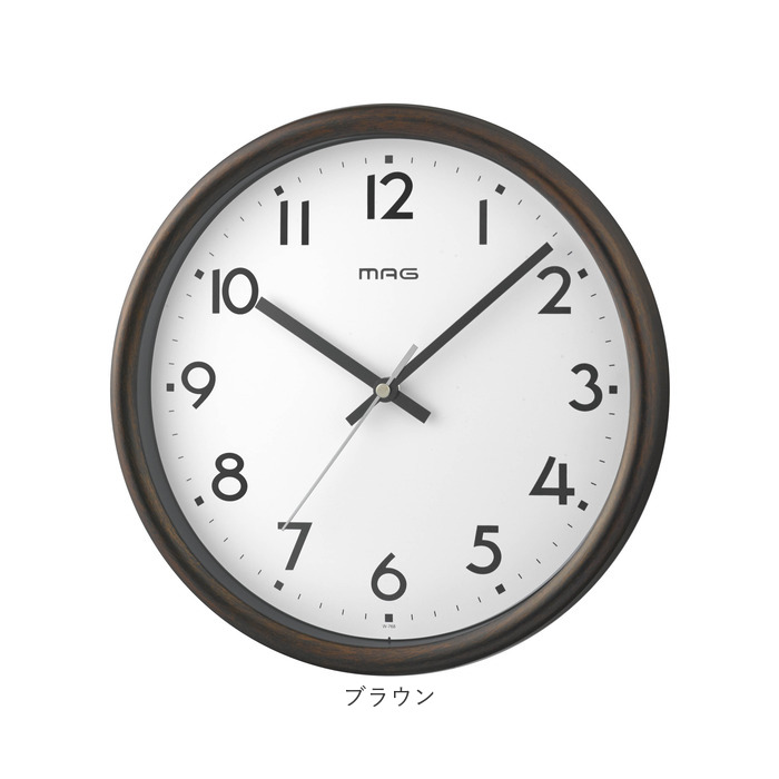 電波 MAG 壁掛け時計 通販 掛け時計 電波時計 時計 クロック 北欧