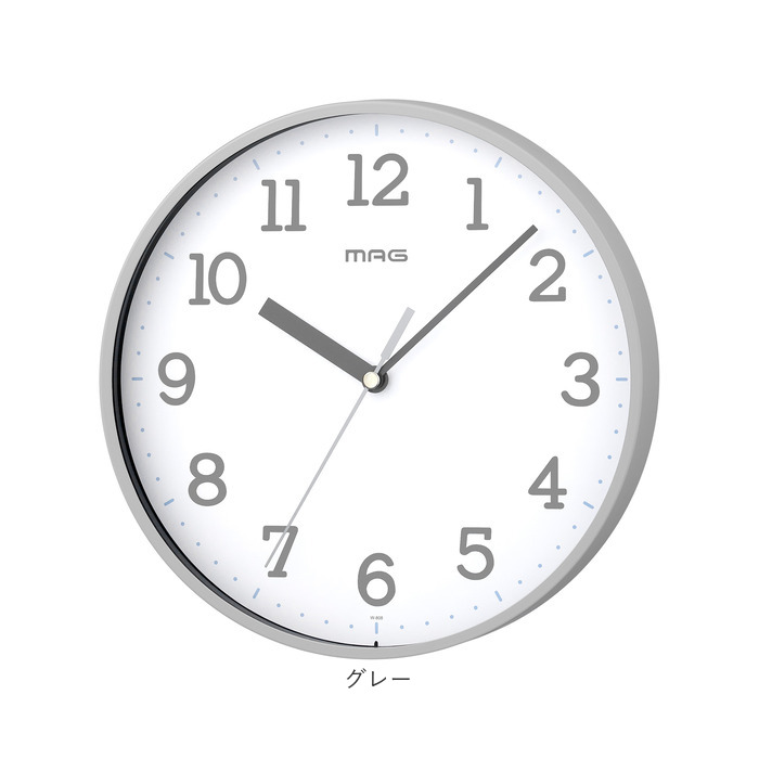 マグ MAG マグ 掛け時計 通販 掛時計 時計 クロック 壁掛時計 壁掛け時計 ウォールクロック アナログ 連続秒針 ノア精密 見やすい 乾電池 小ぶり 小さめ |  | 13