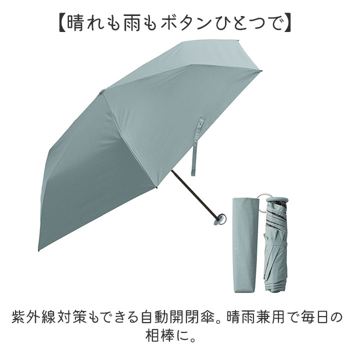 weer 晴雨兼用 折りたたみ傘 自動開閉 55cm 通販 折り畳み傘 傘 55センチ 晴雨兼用傘 自動開閉傘 メンズ レディース UVカット 日傘 かさ カサ 紳士傘 | BACKYARD FAMILY | 09