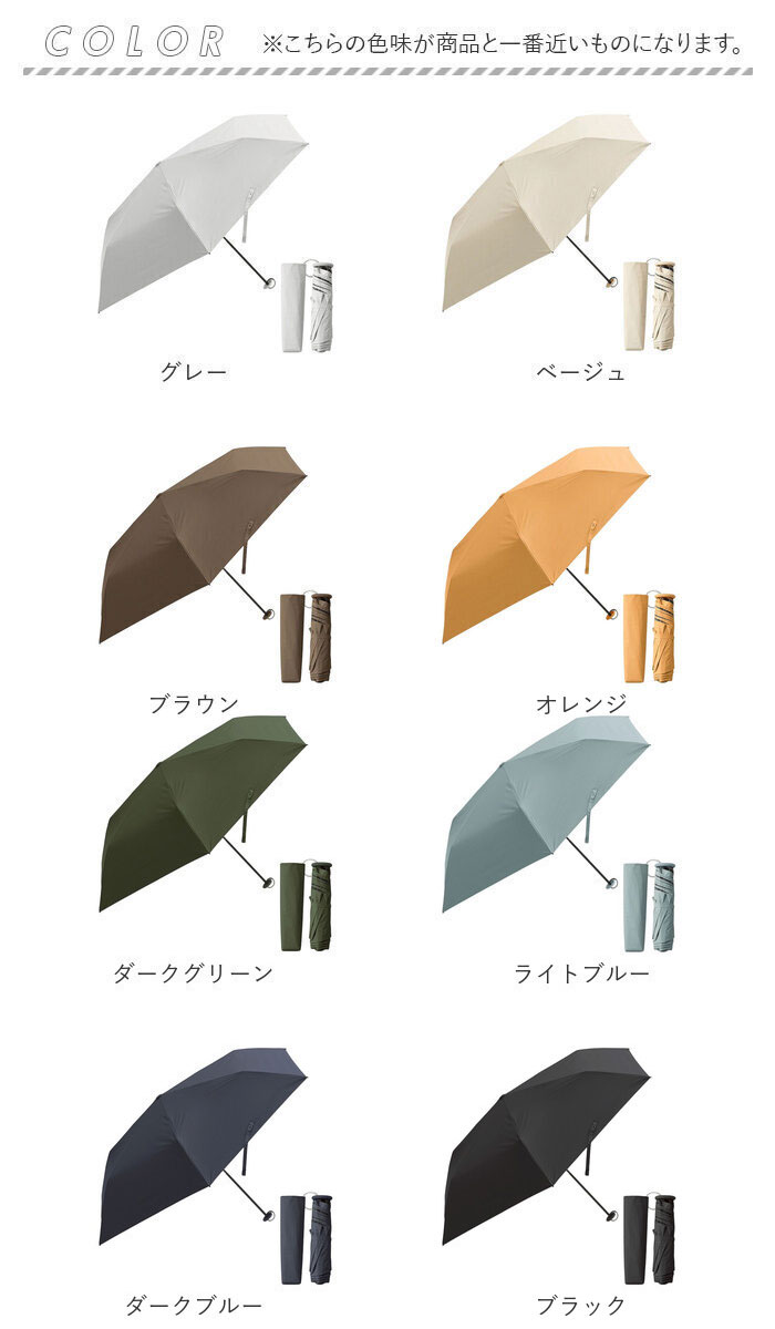 weer 晴雨兼用 折りたたみ傘 自動開閉 55cm 通販 折り畳み傘 傘 55センチ 晴雨兼用傘 自動開閉傘 メンズ レディース UVカット 日傘 かさ カサ 紳士傘 | BACKYARD FAMILY | 27