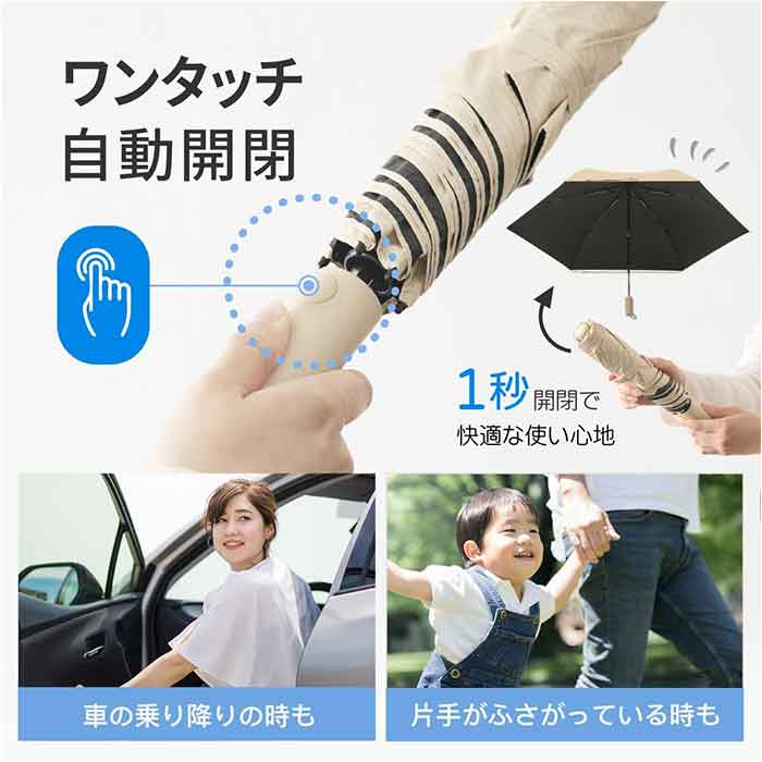 weer 折りたたみ傘 軽量 通販 メンズ レディース 折り畳み傘 晴雨兼用 UVカット カジュアル コンパクト 雨傘 日傘 かわいい おしゃれ かさ カサ 通勤 通学 | BACKYARD FAMILY | 11
