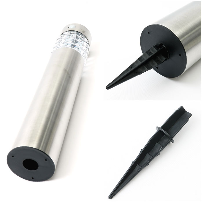 ソーラーライト 2個セット 屋外 通販 センサー ソーラー ポールライト 高輝度SMD使用 ガーデンライト 照明 ライト ledライト 埋め込み 明るい ソーラーライト |  | 08