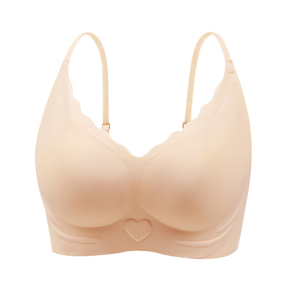 ノンワイヤーブラ 通販 ナイトブラ スポーツブラ スポブラ ブラジャー 下着 肌着 ランジェリー シームレス シンプル 無地 柔らかい 脇高 ジム  ノンワイヤーブラ |  | 01