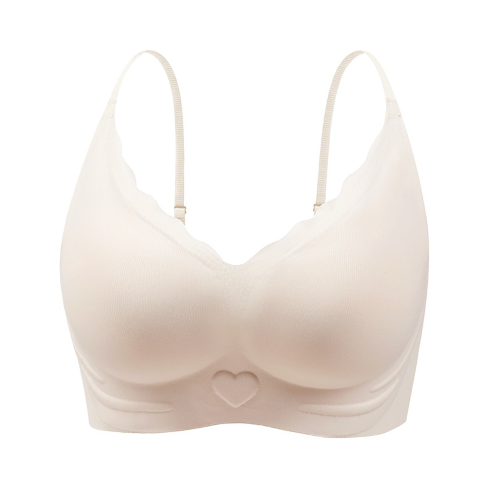 ノンワイヤーブラ 通販 ナイトブラ スポーツブラ スポブラ ブラジャー 下着 肌着 ランジェリー シームレス シンプル 無地 柔らかい 脇高 ジム  ノンワイヤーブラ |  | 03