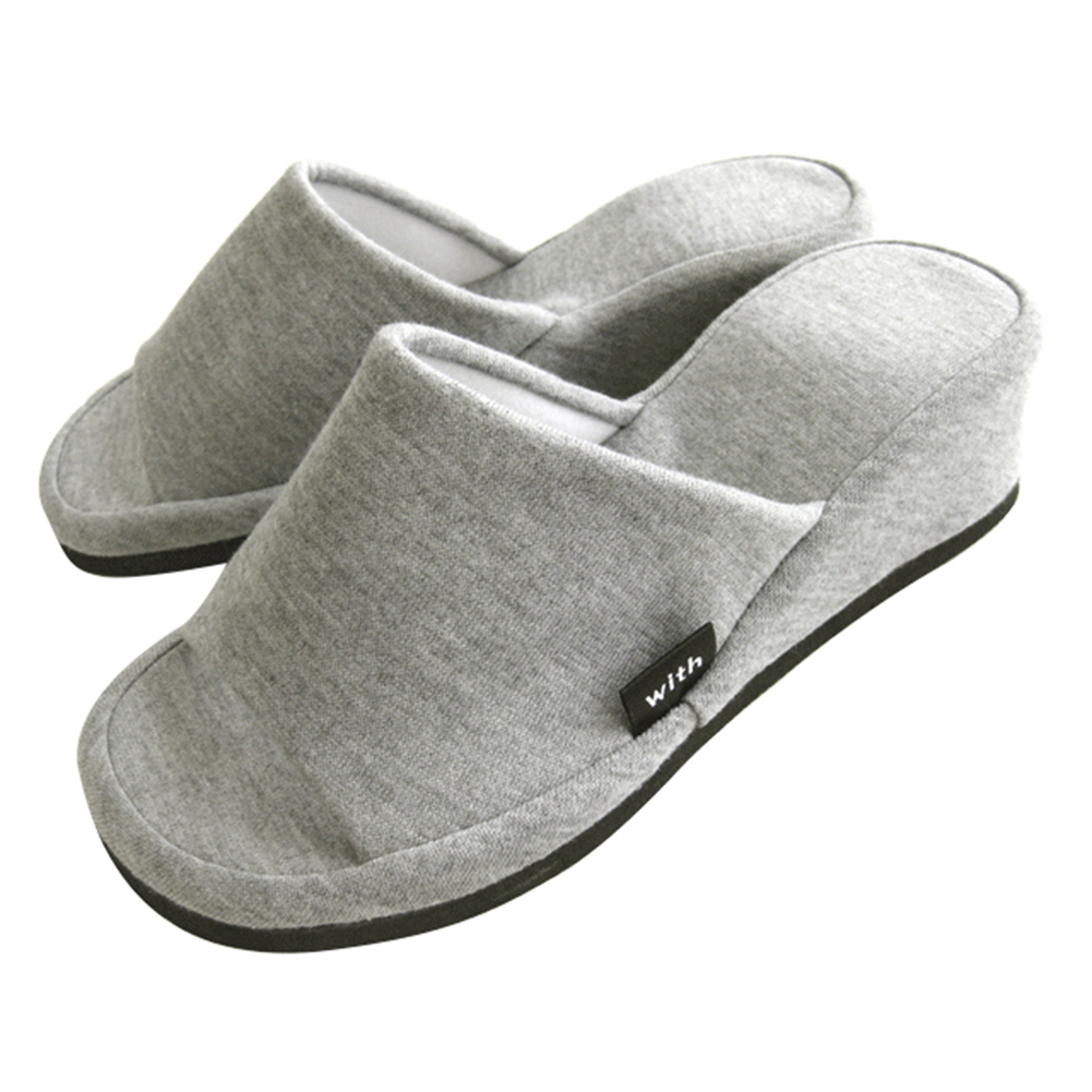 ヒールスリッパ 室内 好評 厚底 5cm スリッパ ヒール ヒールアップスリッパ 室内履き おしゃれ シンプル 無地 サンダル 来客用 普段使い ヒールスリッパ | with（pdc） | 01