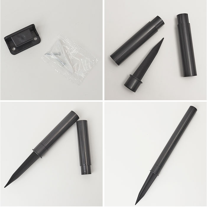 ガーデンライト 屋外 ソーラー 通販 ソーラーライト ライト 照明 庭 ランタン 壁取り付け 支柱 ガーデニング おしゃれ かわいい 3way ガーデンライト | WETECH | 15