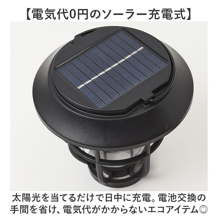 ガーデンライト 屋外 ソーラー 通販 ソーラーライト ライト 照明 庭 ランタン 壁取り付け 支柱 ガーデニング おしゃれ かわいい 3way ガーデンライト | WETECH | 03