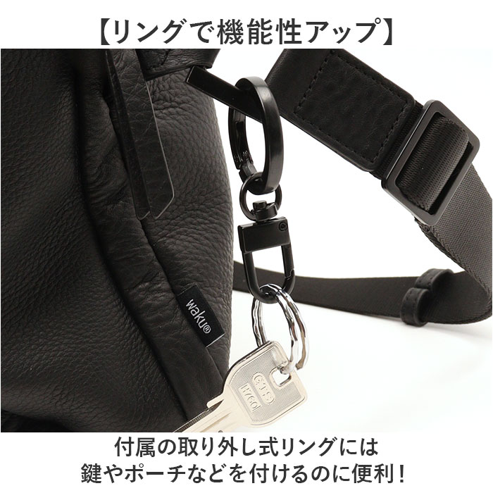 ボディバッグ メンズ 通販 ボディーバッグ スクエア型 スクエアボディバッグ waku ワク wk0029 レザー 本革 牛革 かばん 鞄 カバン レディース ボディバッグ | waku | 07