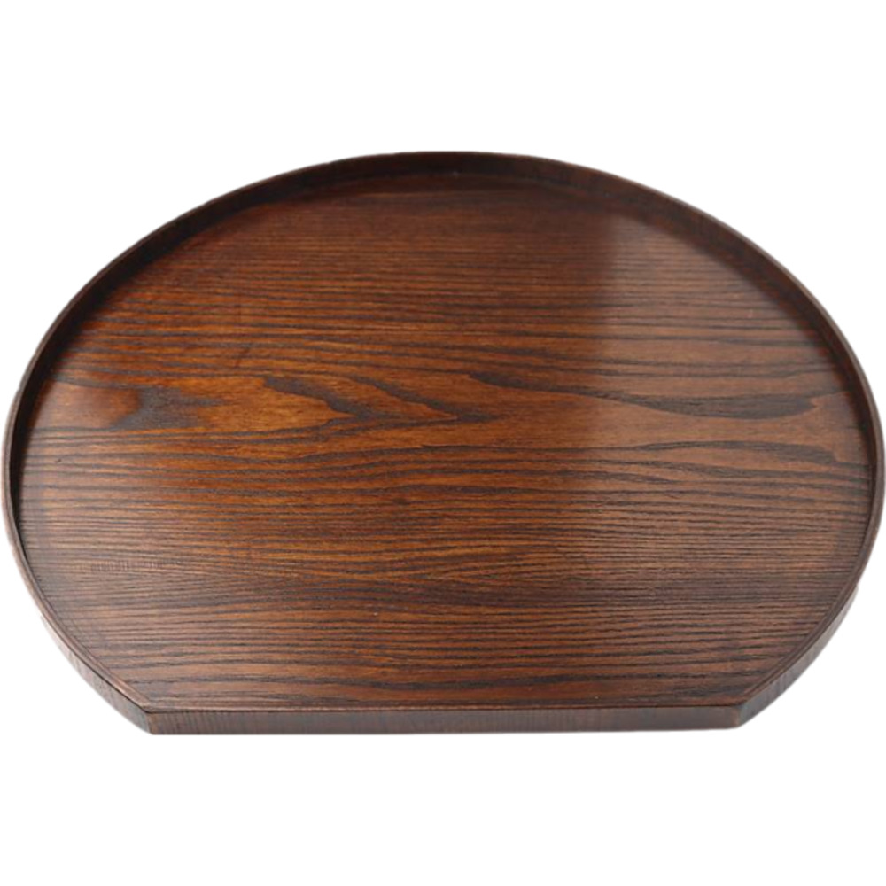 半月 木製 トレー 通販 半月盆 半月膳 トレイ 盆 お盆 おぼん 盛皿 プレート 和食 おもてなし おしゃれ シンプル ナチュラル オシャレ 天然木製 木 天然木 半月 |  | 02