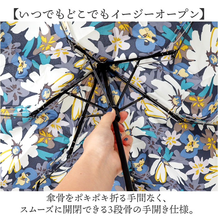 wpc 折りたたみ傘 晴雨兼用 通販 傘 折りたたみ ワールドパーティー 晴雨兼用傘 3段 折り畳み傘 雨傘 かさ カサ レディース おしゃれ 大人 かわいい 手開き | Wpc. | 04