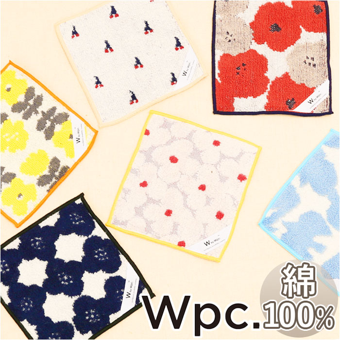 Wpc. wpc 通販wpc ハンドタオル ミニタオルハンカチ 15cm タオル