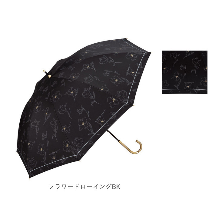 日傘 完全遮光 wpc 長傘 晴雨兼用傘 ワールドパーティー 傘 かさ カサ UVカット 100% UPF50+ 55cm レディース傘 遮熱 雨晴 長かさ おしゃれ かわいい 日傘 |  | 30