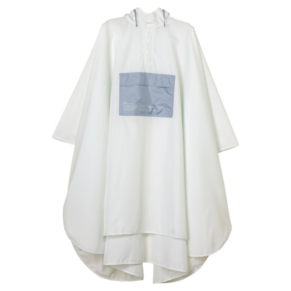 レインコート wpc レインコート R005 通販 レインポンチョ メンズ レディース 折りたたみ コンパクト おしゃれ シンプル 無地 バイカラー くすみカラー 切り替え | Wpc. | 07