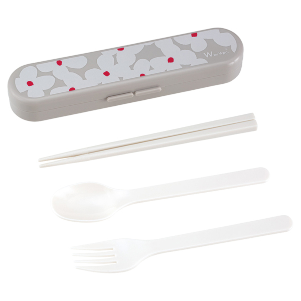 ワールドパーティ wpc ワールドパーティ カトラリーセット 通販 箸ケース 箸 はし フォーク スプーン WPC Wpc. かわいい 可愛い お弁当 ランチ 柄 大人 |  | 01