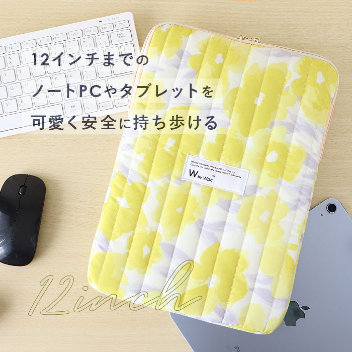 PCケース おしゃれ 12インチ 通販 パソコンケース PCバッグ パソコンバッグ タブレットケース ノートPC ノートパソコン ケース 縦 PCケース |  | 07