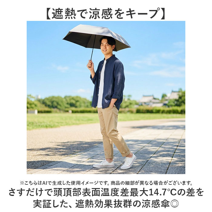 Wpc.IZA 折りたたみ傘 コンパクト 通販 晴雨兼用傘 日傘 完全遮光 軽い 折り畳み 傘 遮熱 紫外線対策 メンズ 撥水 日焼け対策 ULTRA LIGHT 通勤 | Wpc. IZA | 07