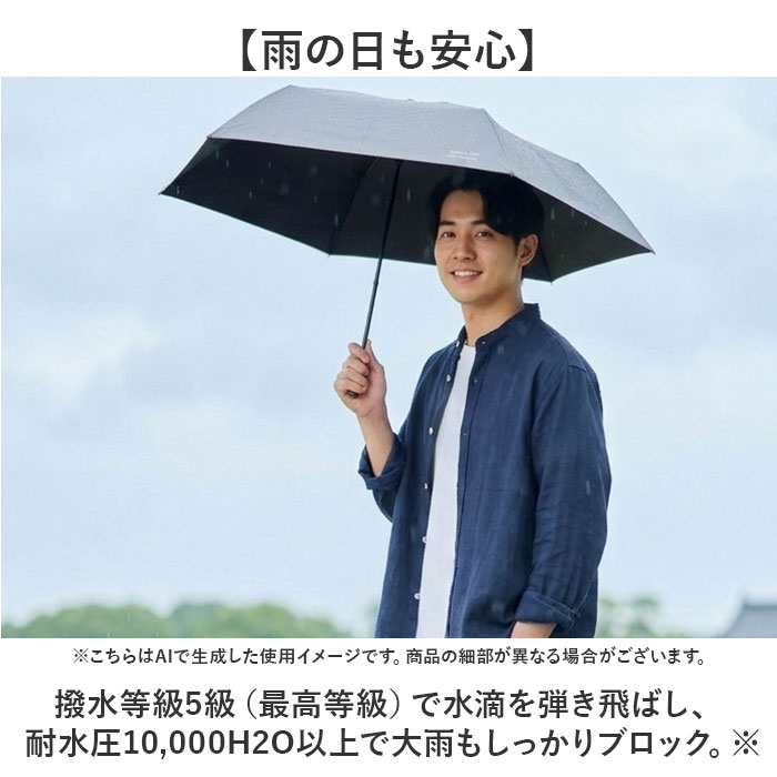 Wpc.IZA 折りたたみ傘 コンパクト 通販 晴雨兼用傘 日傘 完全遮光 軽い 折り畳み 傘 遮熱 紫外線対策 メンズ 撥水 日焼け対策 ULTRA LIGHT 通勤 | Wpc. IZA | 08