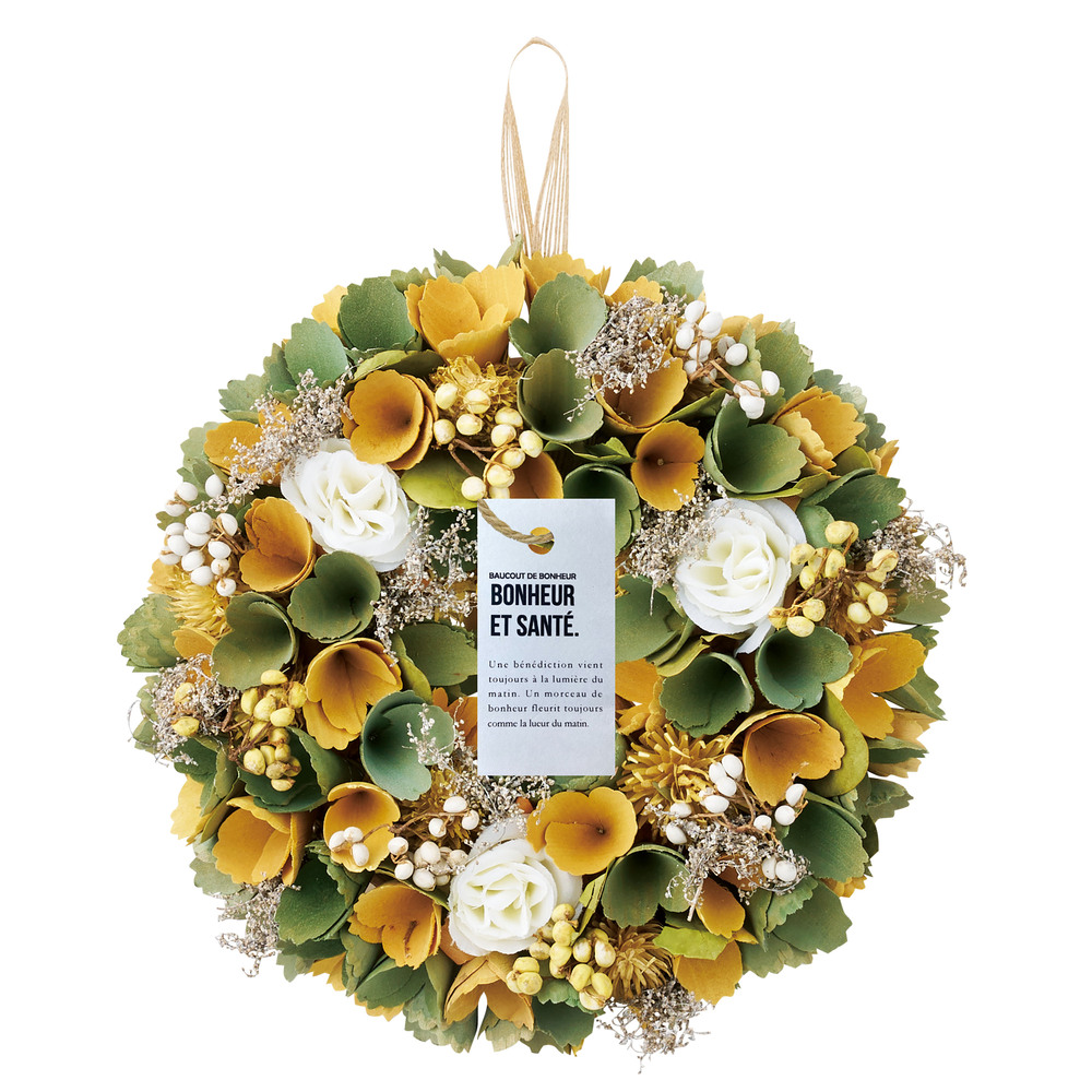 ナチュラル リース Mサイズ 玄関 M 通販 造花 フラワーギフト 飾り フェイクフラワー アートフラワー アートフラワーリース クリスマスリース ナチュラル |  | 07