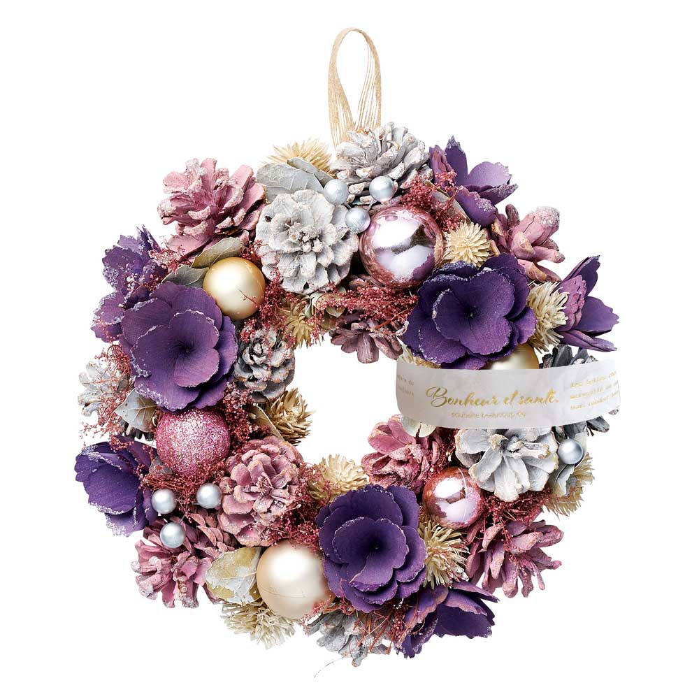 リース 通販リース 造花 玄関 母の日 プレゼント フラワーギフト アムール ひまわり シェル ラフィネ アムール 飾り ジョリ フェイクフラワー あわほの リース |  | 05