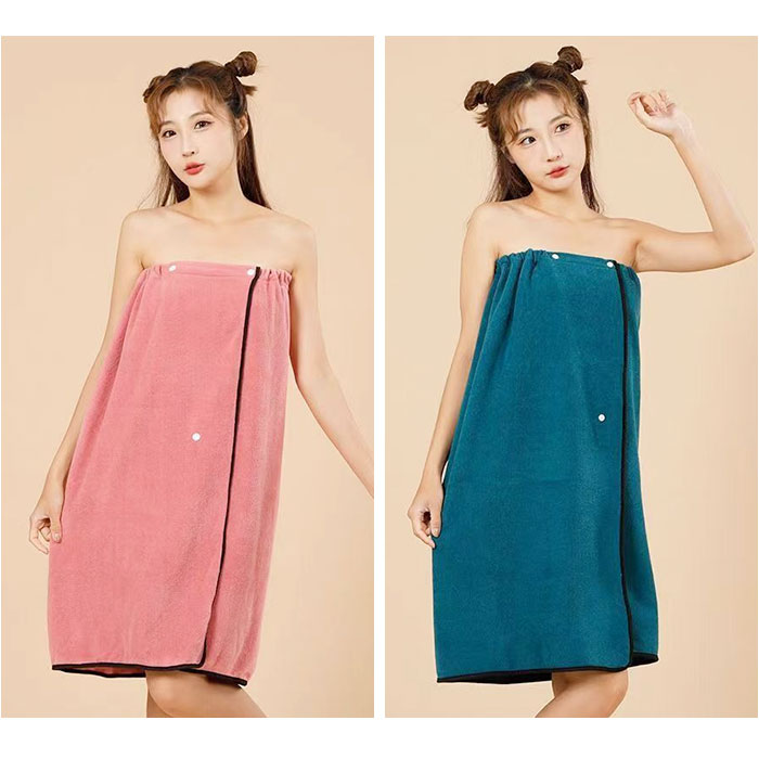 ラップタオル バスローブ レディース 通販 バスタオル タオル地 タオル 湯上がり お風呂 巻きタオル 巻き 吸水タオル 吸水 着るタオル 着る ラップタオル |  | 02
