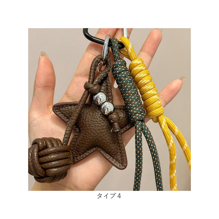バッグチャーム パラコード 通販 キーホルダー バッグ チャーム バッグアクセサリー キーリング 韓国チャーム ストラップ レディース バッグチャーム |  | 19