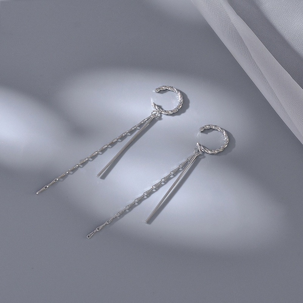 イヤーカフ 揺れる レディース 通販 イヤカフ フープイヤリング 耳飾り イヤリング イアリング アクセサリー チェーン 大人 かわいい イヤーカフ | BACKYARD FAMILY | 01