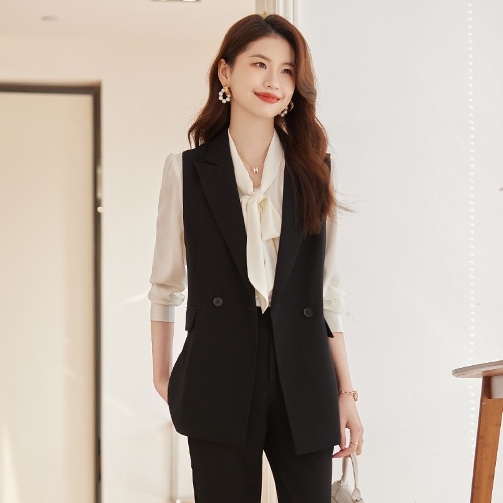 スーツベスト レディース 通販 ジレベスト レディースベスト レディースジレ 重ね着 レイヤード ノースリーブ フォーマル スーツ 上品 スーツベスト |  | 01