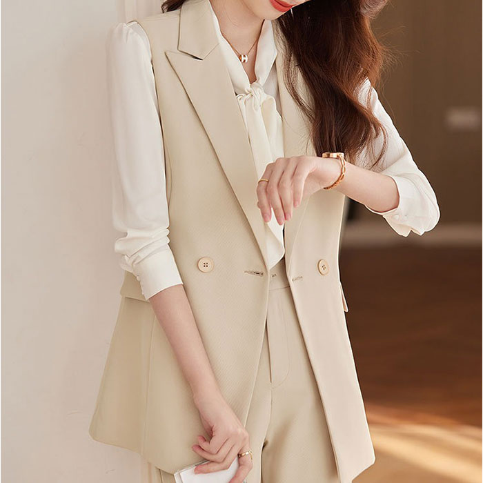 スーツベスト レディース 通販 ジレベスト レディースベスト レディースジレ 重ね着 レイヤード ノースリーブ フォーマル スーツ 上品 スーツベスト |  | 07