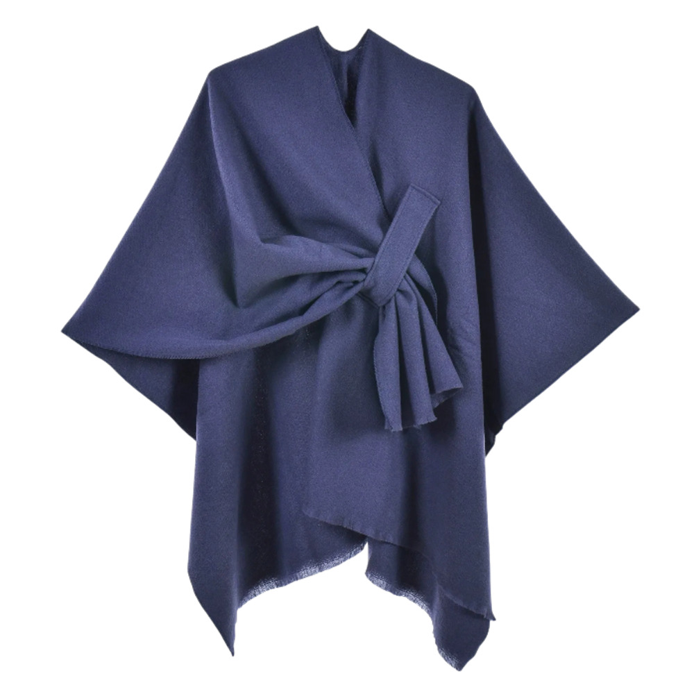 ストール 大判 冬 通販 ストールポンチョ ポンチョコート ポンチョストール ポンチョになる 羽織 カーディガン ショール ケープ マント ひざ掛け 秋 ストール | BACKYARD FAMILY | 02