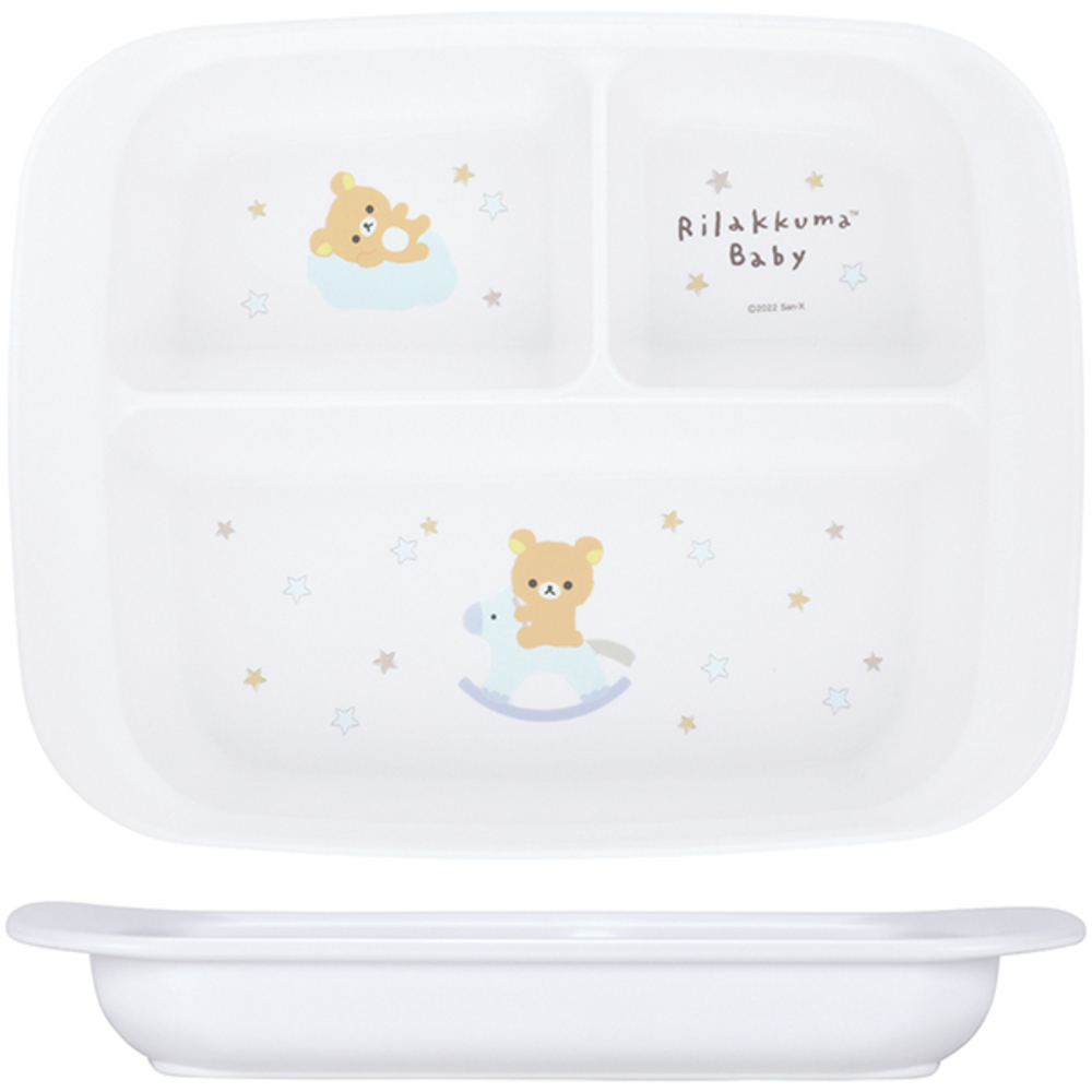 ベビー食器 キャラクター ランチプレート 通販 赤ちゃん 食器 仕切り皿 皿 お皿 すくいやすい SKATER スケーター XP7AG 抗菌加工 食洗機対応 | ブランド登録なし | 10